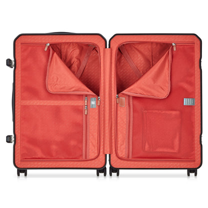 ALU'R 28-Inch Aluminum Check-In Suitcase, Black - Delsey Paris Trusted