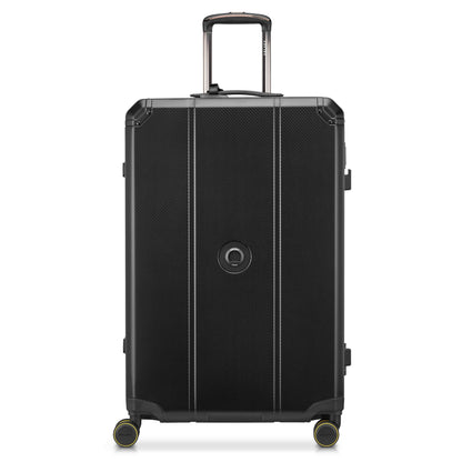 ALU'R 28-Inch Aluminum Check-In Suitcase, Black - Delsey Paris Trusted