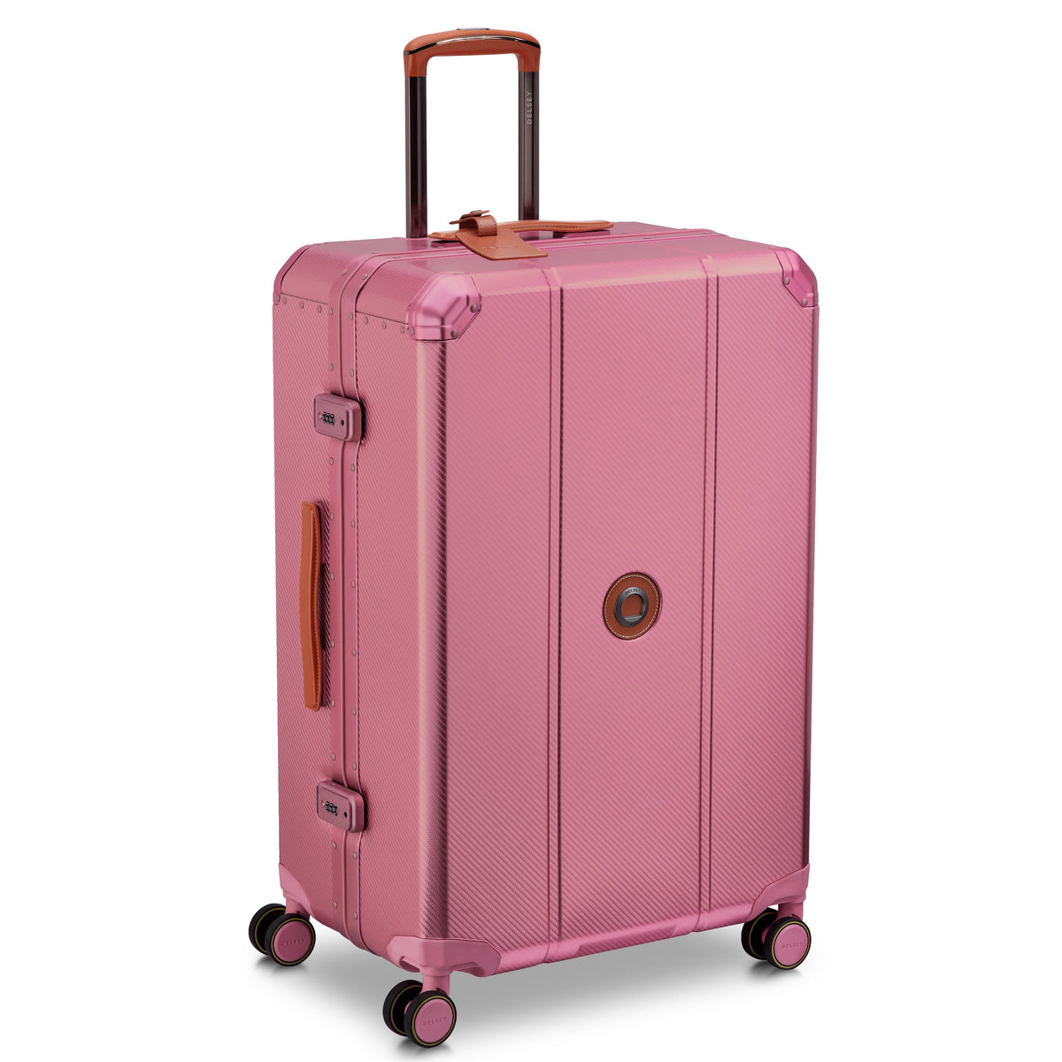 ALU'R 28-Inch Aluminum Check-In Suitcase, Pink - Delsey Paris Featured