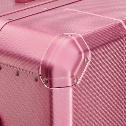 ALU'R 28-Inch Aluminum Check-In Suitcase, Pink - Delsey Paris Featured