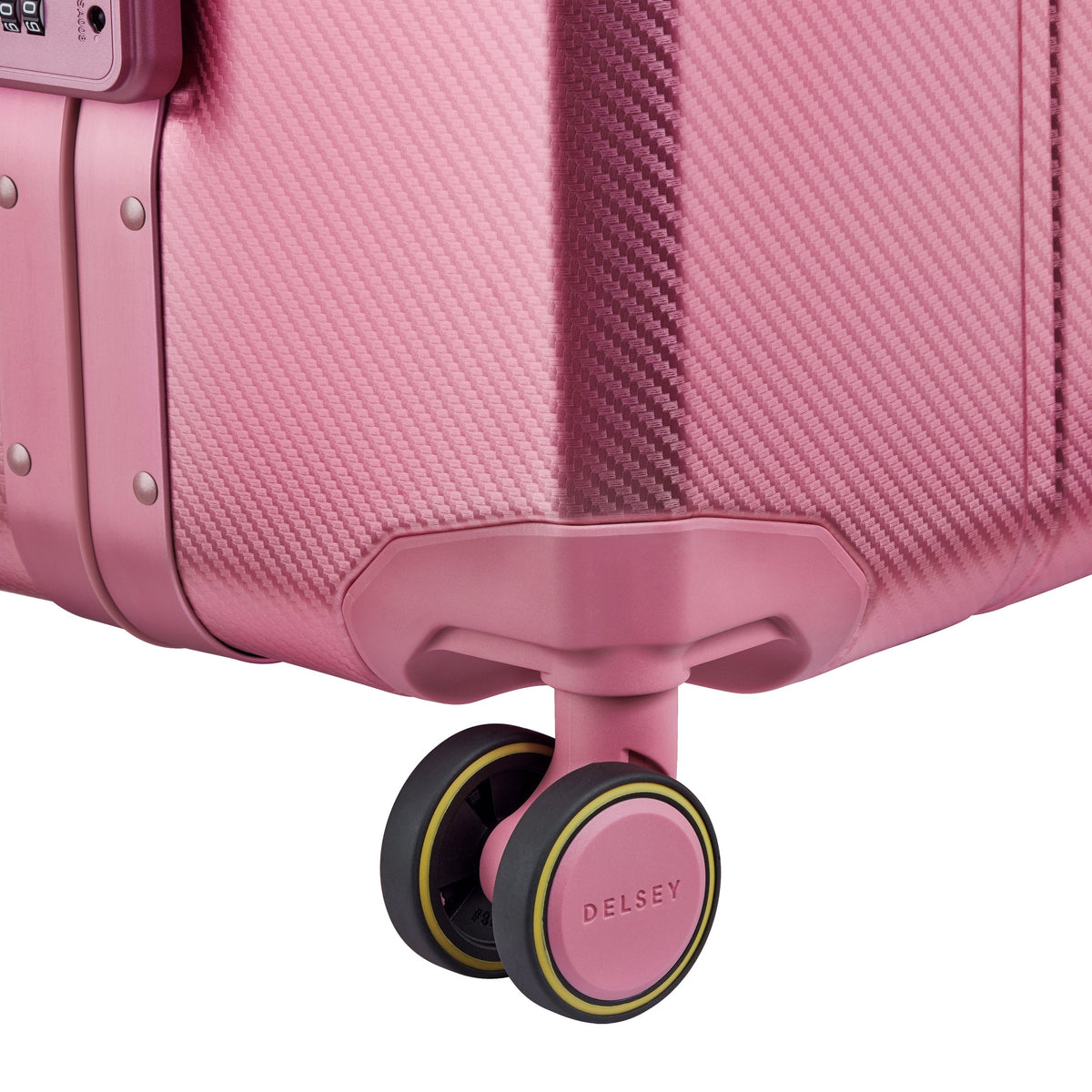 ALU'R 28-Inch Aluminum Check-In Suitcase, Pink - Delsey Paris Featured