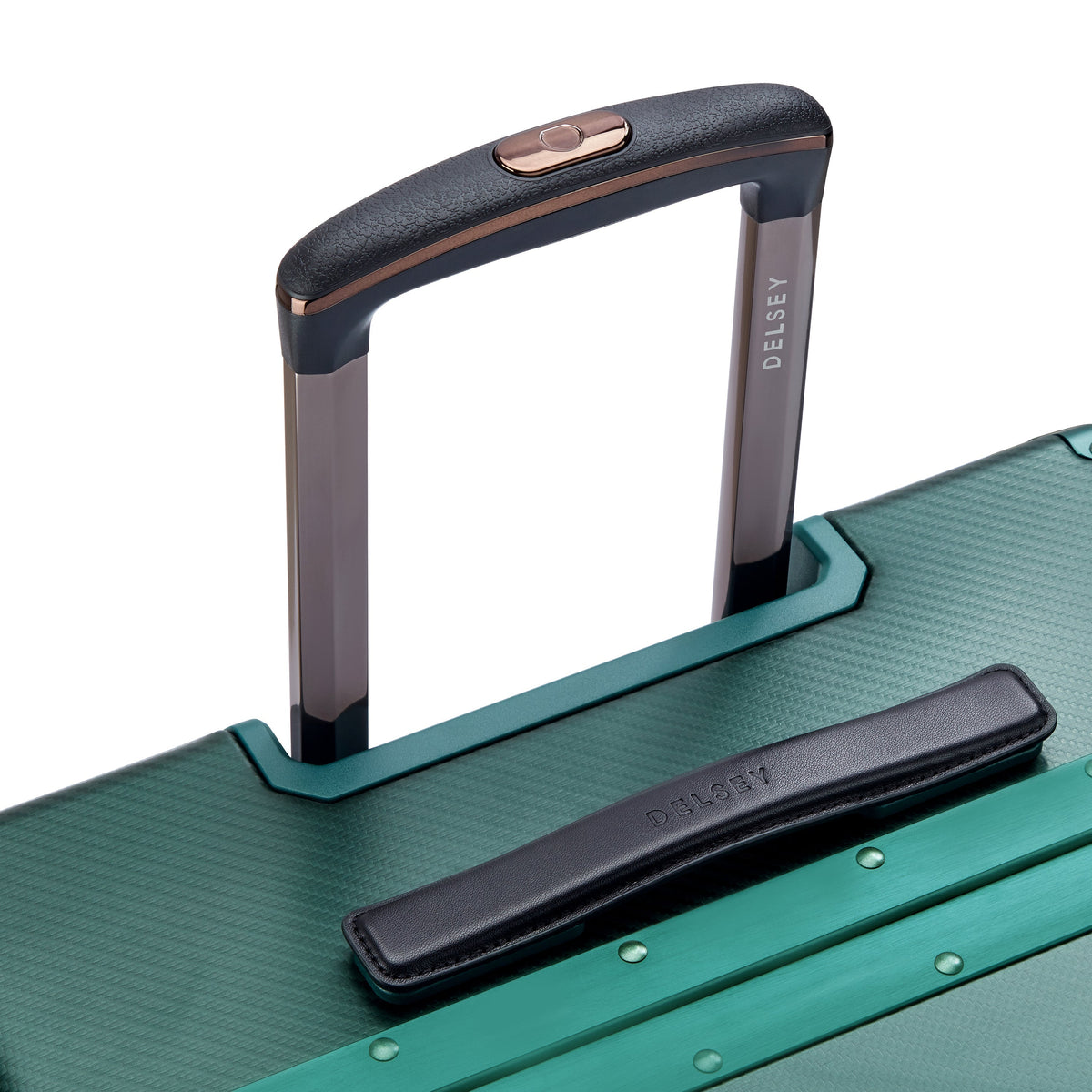 ALU'R 28-Inch Aluminum Check-In Suitcase, Green - Delsey Paris Classic