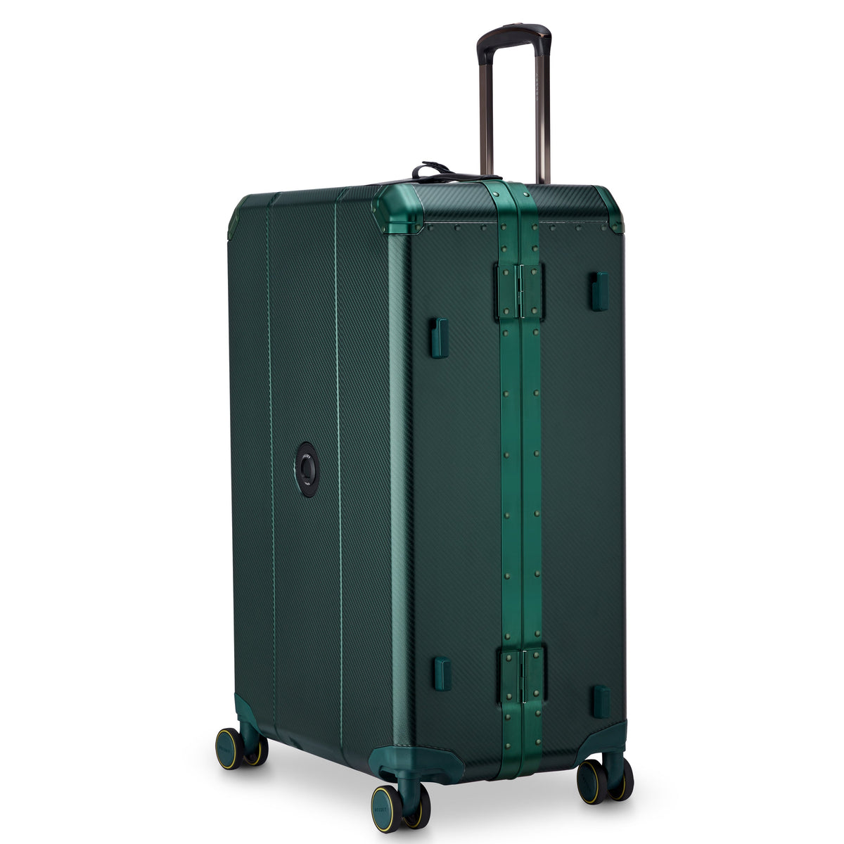 ALU'R 28-Inch Aluminum Check-In Suitcase, Green - Delsey Paris Classic