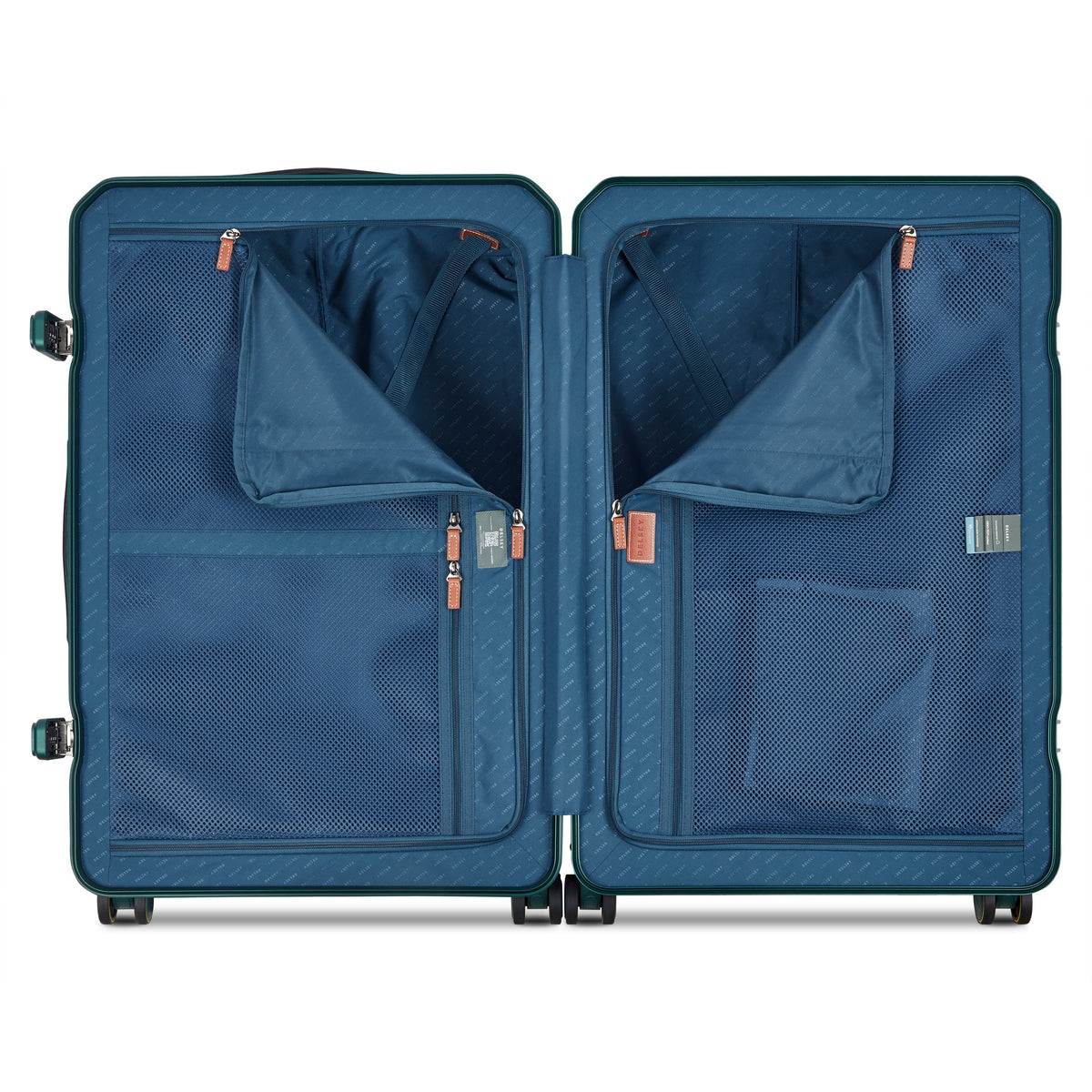 ALU'R 28-Inch Aluminum Check-In Suitcase, Green - Delsey Paris Classic