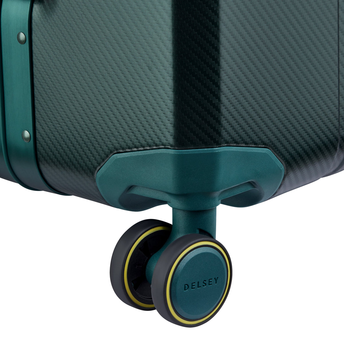 ALU'R 28-Inch Aluminum Check-In Suitcase, Green - Delsey Paris Classic