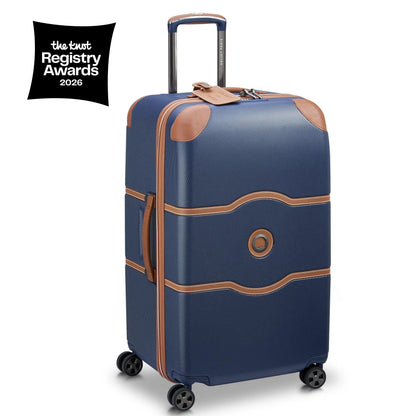 CHATELET AIR 2.0 29-Inch Check-In Trunk Suitcase, Navy blue - Delsey Paris Trusted