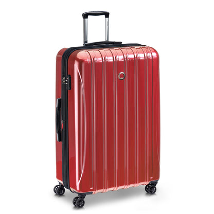 HELIUM AERO 32-Inch Expandable Check-In Suitcase, Red - Delsey Paris Quality