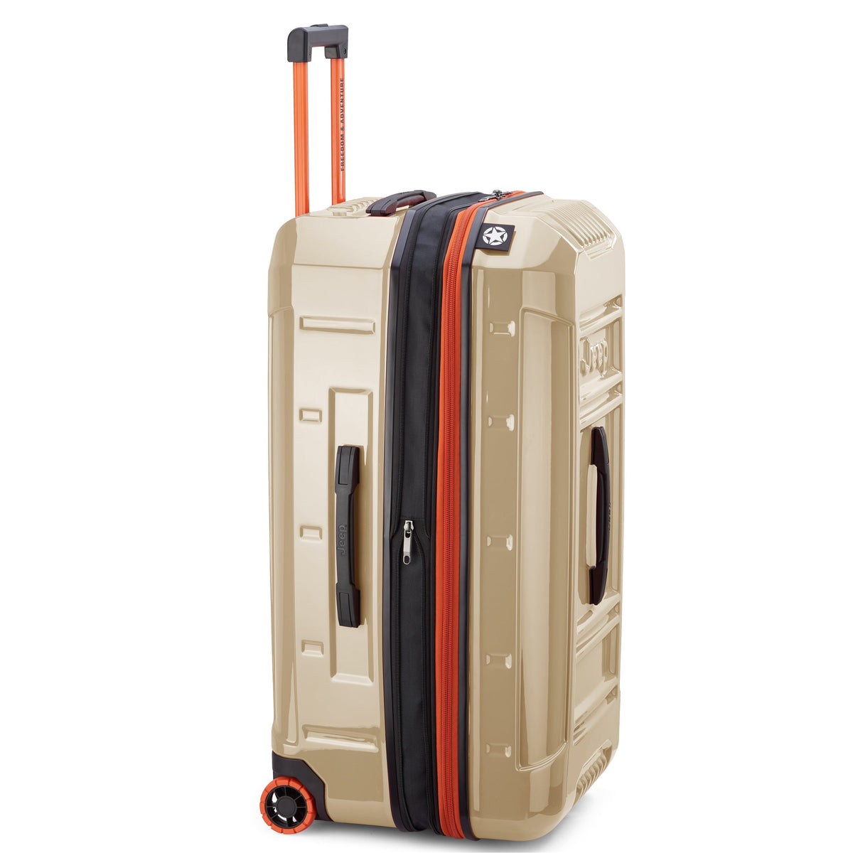 JH003B 32-Inch 2-Wheeled Expandable Check-In Suitcase, Warm sand - Delsey Paris Everyday