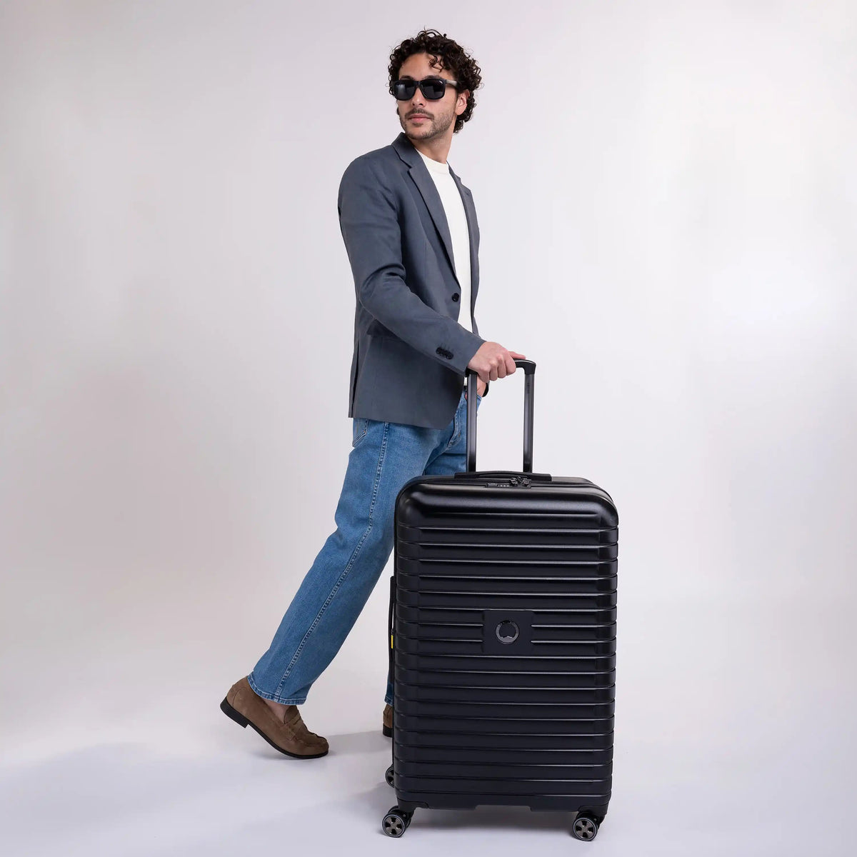 CRUISE 3.0 32-Inch Expandable Check-In Suitcase, Black - Delsey Paris Great Value