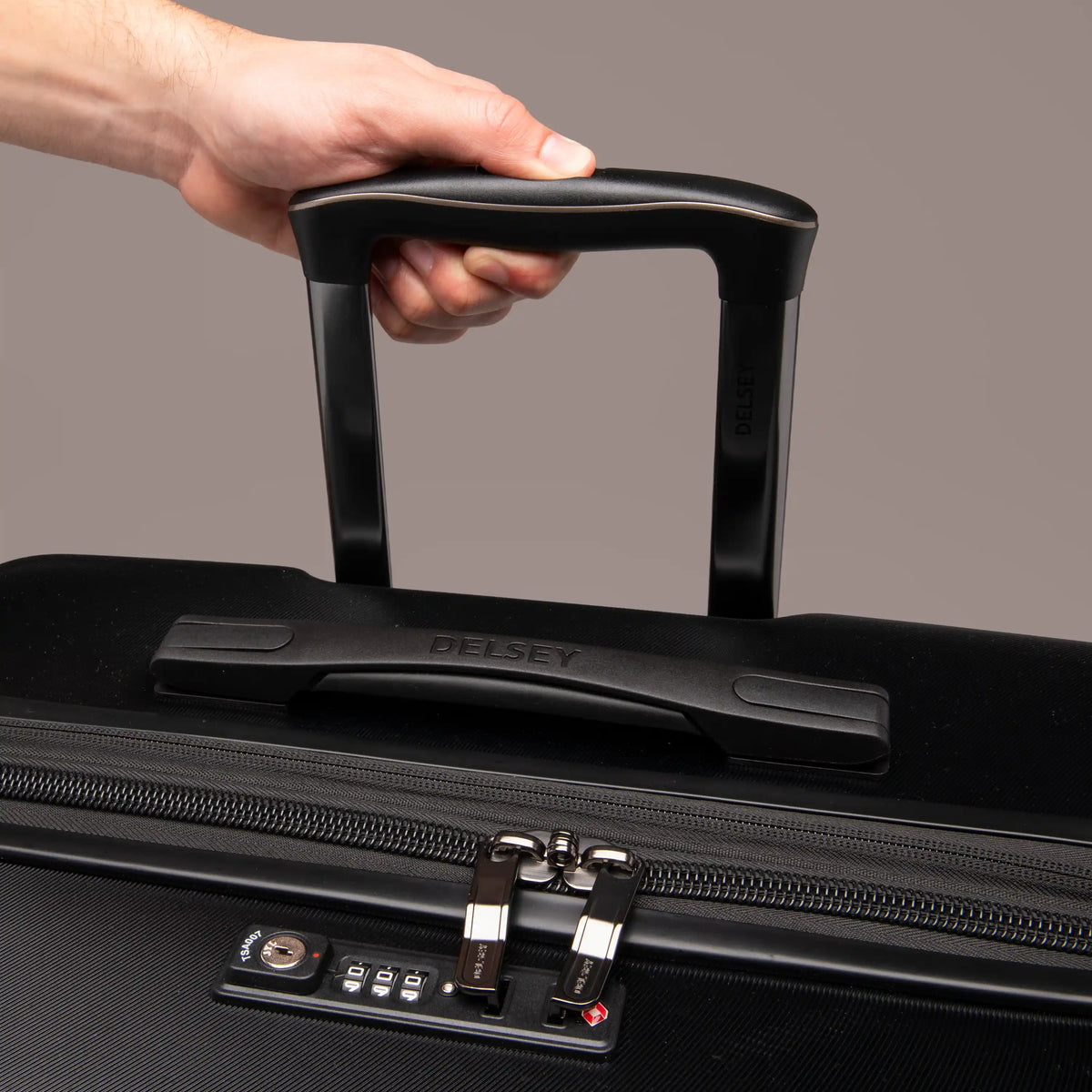 CRUISE 3.0 32-Inch Expandable Check-In Suitcase, Black - Delsey Paris Great Value