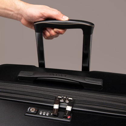 CRUISE 3.0 32-Inch Expandable Check-In Suitcase, Black - Delsey Paris Great Value