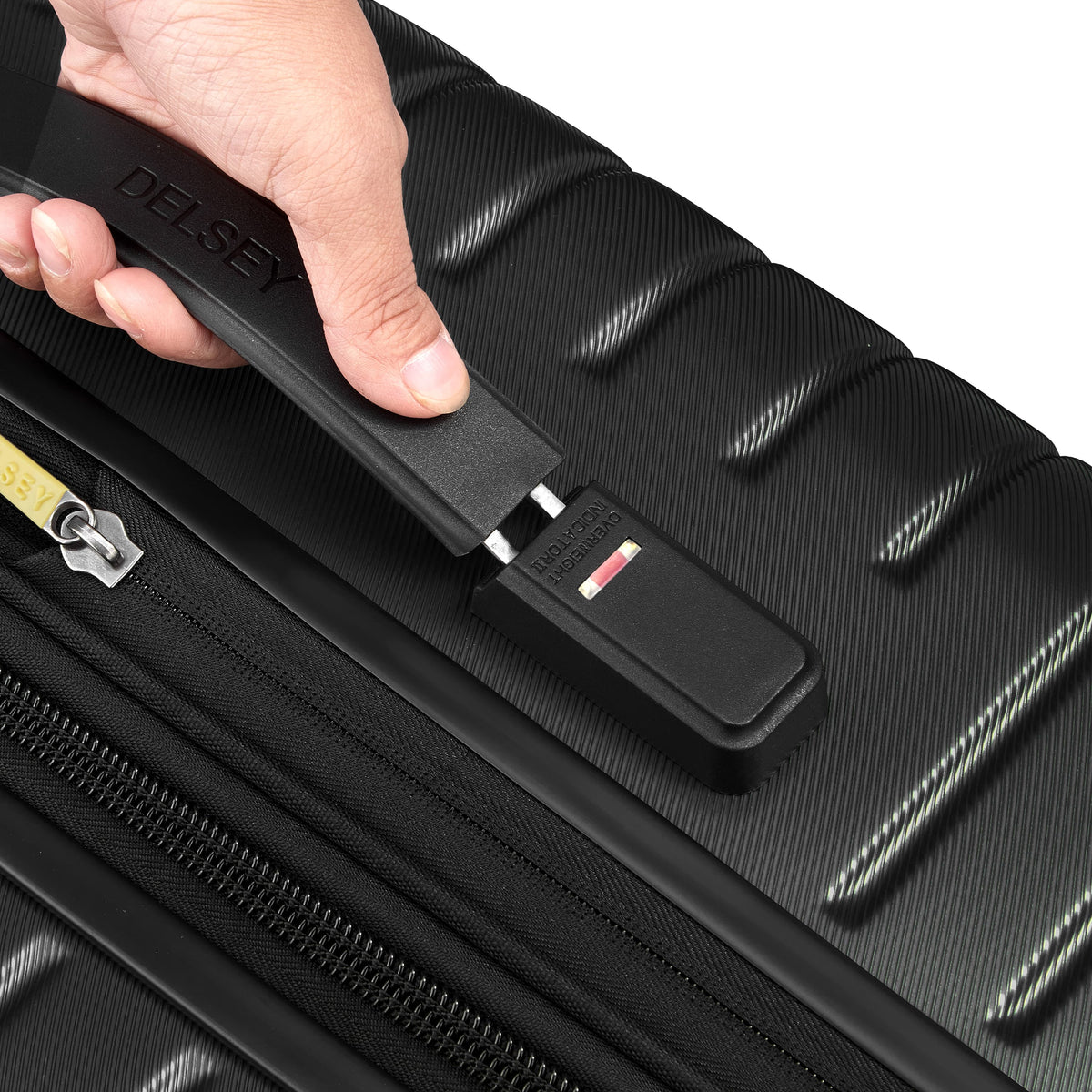 CRUISE 3.0 32-Inch Expandable Check-In Suitcase, Black - Delsey Paris Great Value