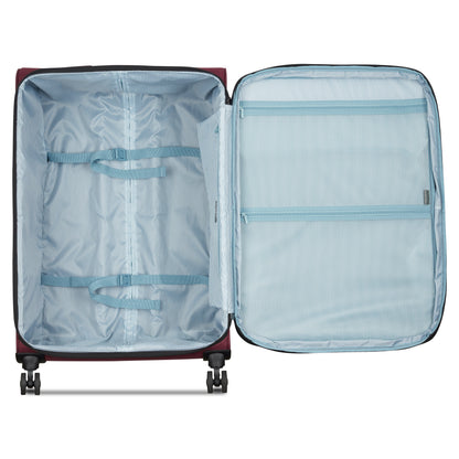SKY MAX 3.0 31-Inch Check-In Suitcase, Burgundy - Delsey Paris Value