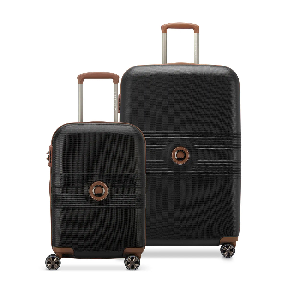 FLANERIE SE 2-Piece Luggage Set, Black brown - Delsey Paris Recommended