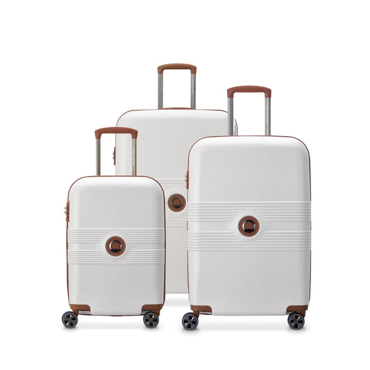 FLANERIE SE 3-Piece Luggage Set, Champagne - Delsey Paris Premium