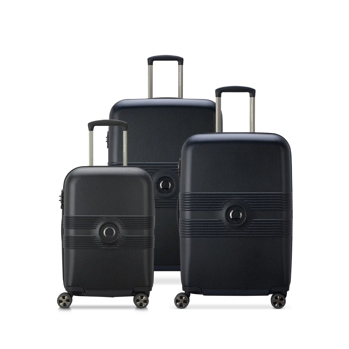 FLANERIE SE 3-Piece Luggage Set, Black - Delsey Paris Featured