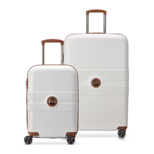 FLANERIE SE 2-Piece Luggage Set, Champagne - Delsey Paris Great Value