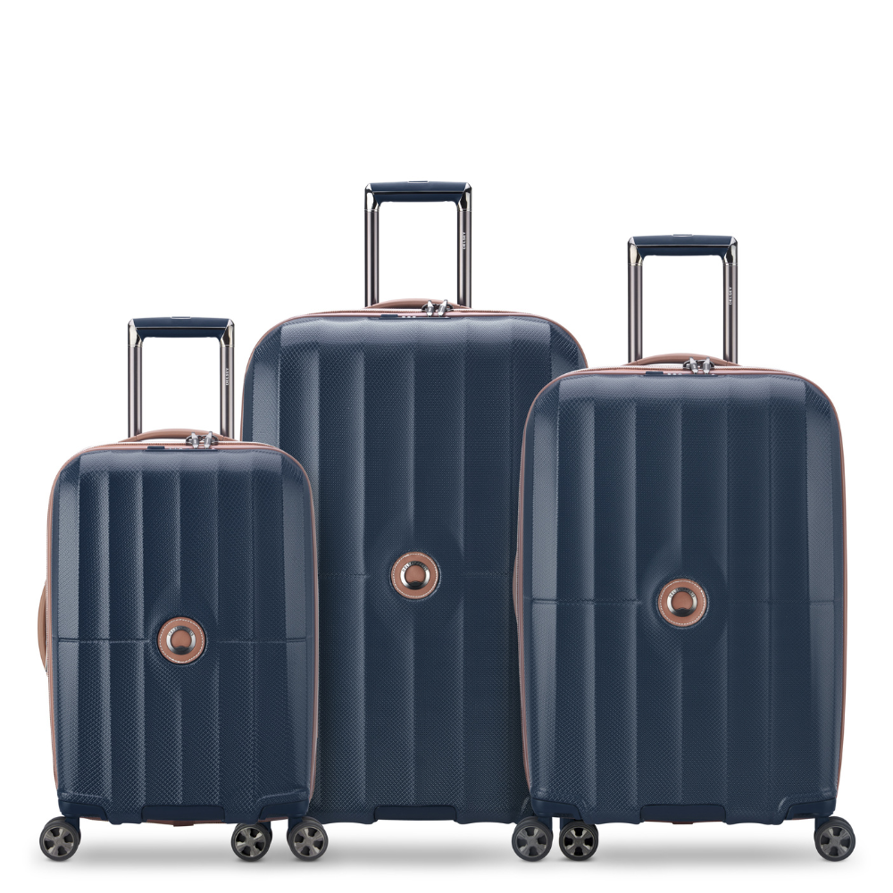 CARROUSEL 3-Piece Luggage Set, Navy - Delsey Paris Featured