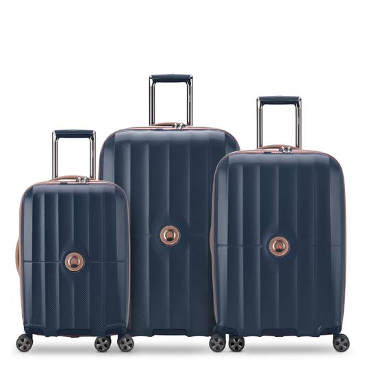 CARROUSEL 3-Piece Luggage Set, Navy - Delsey Paris Featured