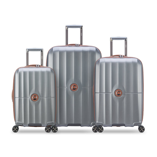 CARROUSEL 3-Piece Luggage Set, Platinum - Delsey Paris Exclusive