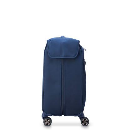 HELIUM DLX 4-Wheeled Garment Bag, Navy - Delsey Paris Premium
