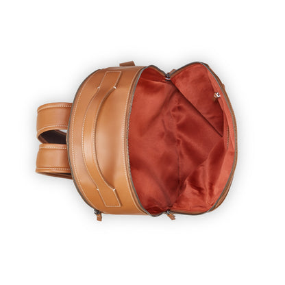 CHATELET AIR 2.0 Leather Backpack, Cognac - Delsey Paris Trusted