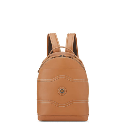 CHATELET AIR 2.0 Leather Backpack, Cognac - Delsey Paris Trusted