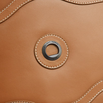 CHATELET AIR 2.0 Leather Backpack, Cognac - Delsey Paris Trusted
