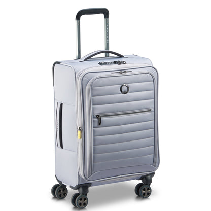 CRUISE 3.0 23-Inch Expandable Carry-On Suitcase, Platinum - Delsey Paris Best Price