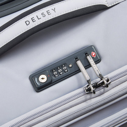 CRUISE 3.0 23-Inch Expandable Carry-On Suitcase, Platinum - Delsey Paris Best Price