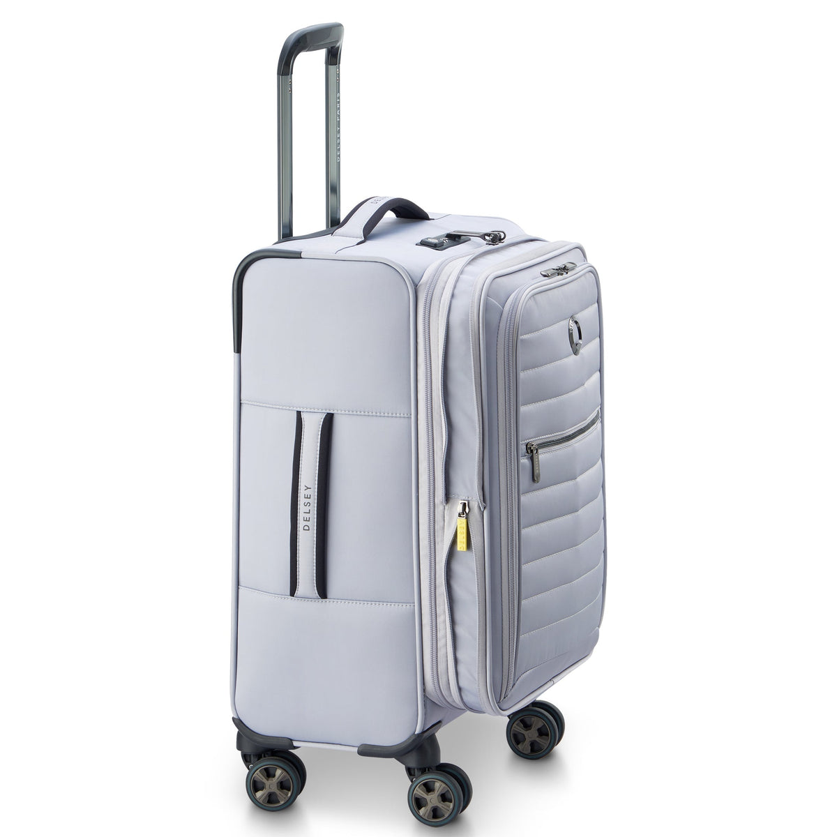 CRUISE 3.0 23-Inch Expandable Carry-On Suitcase, Platinum - Delsey Paris Best Price