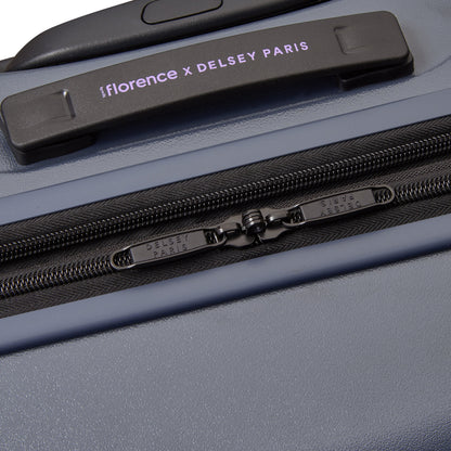 CATCH FLIGHTS 23-Inch Carry-On Suitcase, Anthracite - Delsey Paris Classic