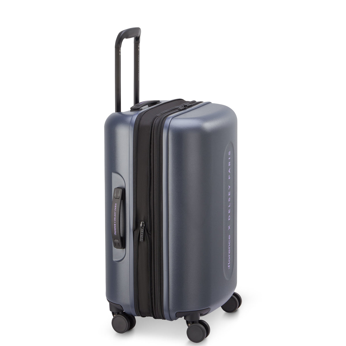 CATCH FLIGHTS 23-Inch Carry-On Suitcase, Anthracite - Delsey Paris Classic