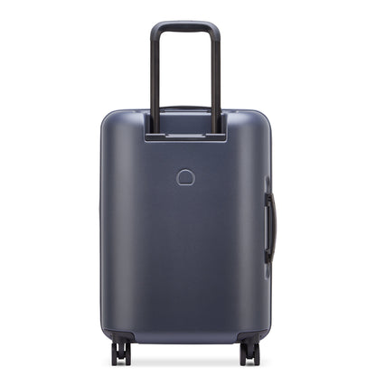 CATCH FLIGHTS 23-Inch Carry-On Suitcase, Anthracite - Delsey Paris Classic