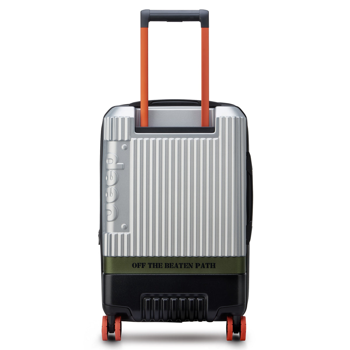 JH001A 23-Inch Expandable Carry-On Suitcase, Silver - Delsey Paris Everyday