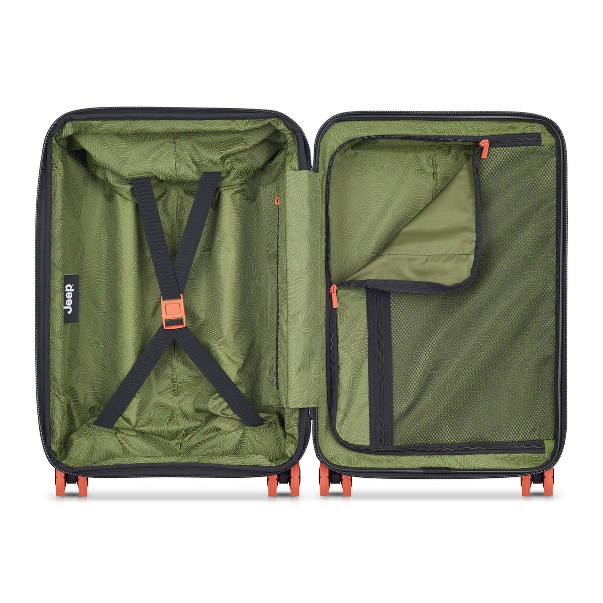 JH001A 23-Inch Expandable Carry-On Suitcase, Silver - Delsey Paris Everyday
