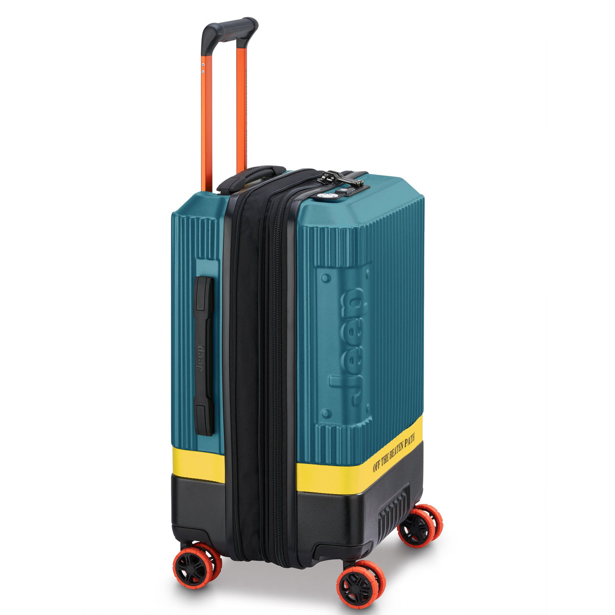 JH001A 23-Inch Expandable Carry-On Suitcase, Pine - Delsey Paris New