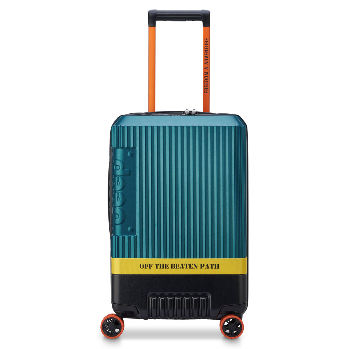 JH001A 23-Inch Expandable Carry-On Suitcase, Pine - Delsey Paris New