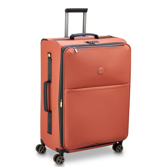 TURENNE SOFT 30-Inch Expandable Check-In Suitcase, Brick - Delsey Paris Recommended