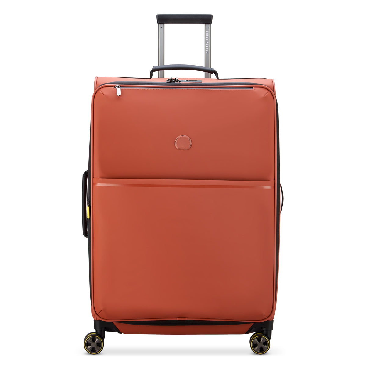 TURENNE SOFT 30-Inch Expandable Check-In Suitcase, Brick - Delsey Paris Recommended