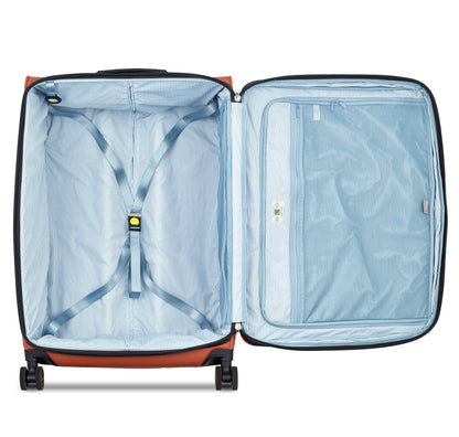 TURENNE SOFT 30-Inch Expandable Check-In Suitcase, Brick - Delsey Paris Recommended