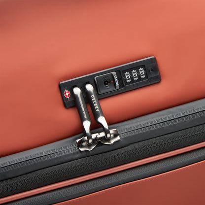 TURENNE SOFT 30-Inch Expandable Check-In Suitcase, Brick - Delsey Paris Recommended