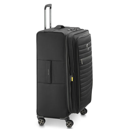 CRUISE 3.0 31-Inch Expandable Check-In Suitcase, Black - Delsey Paris Quality