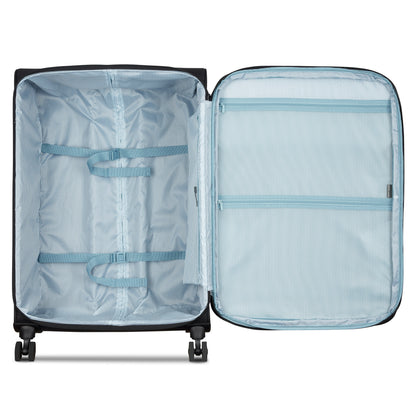 SKY MAX 3.0 31-Inch Check-In Suitcase, Black - Delsey Paris Discount