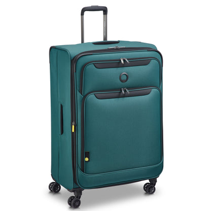 SKY MAX 3.0 31-Inch Check-In Suitcase, Teal blue - Delsey Paris Recommended