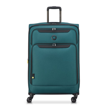 SKY MAX 3.0 31-Inch Check-In Suitcase, Teal blue - Delsey Paris Recommended