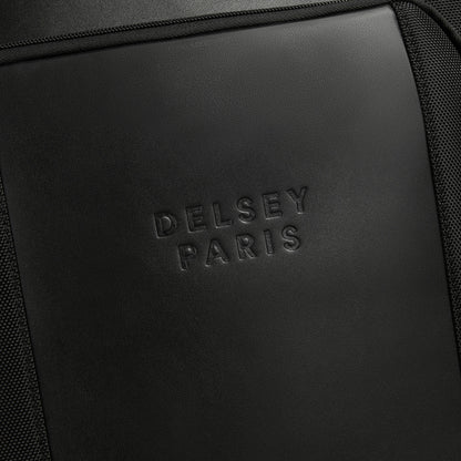 WAGRAM 23-Inch Expandable Carry-On Suitcase, Black - Delsey Paris Smart Buy