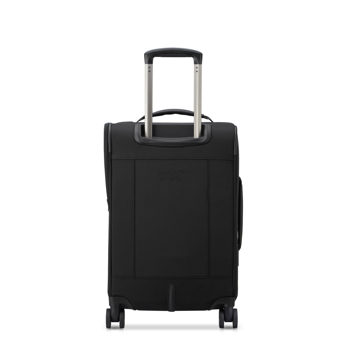 WAGRAM 23-Inch Expandable Carry-On Suitcase, Black - Delsey Paris Smart Buy