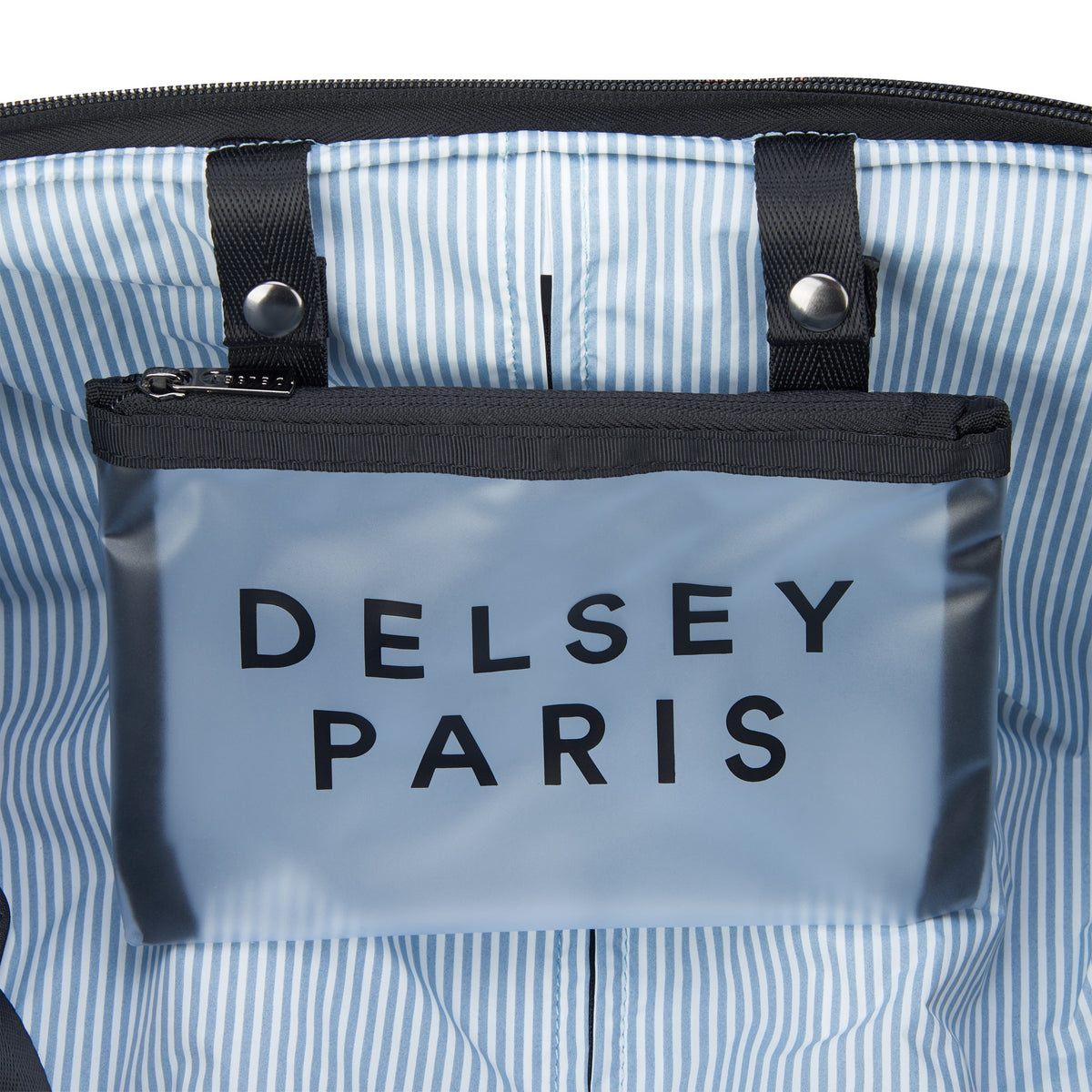 WAGRAM 23-Inch Expandable Carry-On Suitcase, Black - Delsey Paris Smart Buy