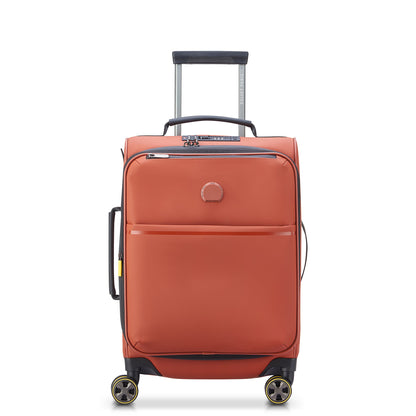 TURENNE SOFT 23-Inch Carry-On Suitcase, Brick - Delsey Paris Latest